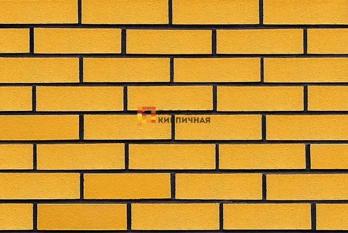 Плитка фасадная Glazed Brick, Yellow SIKLAR
