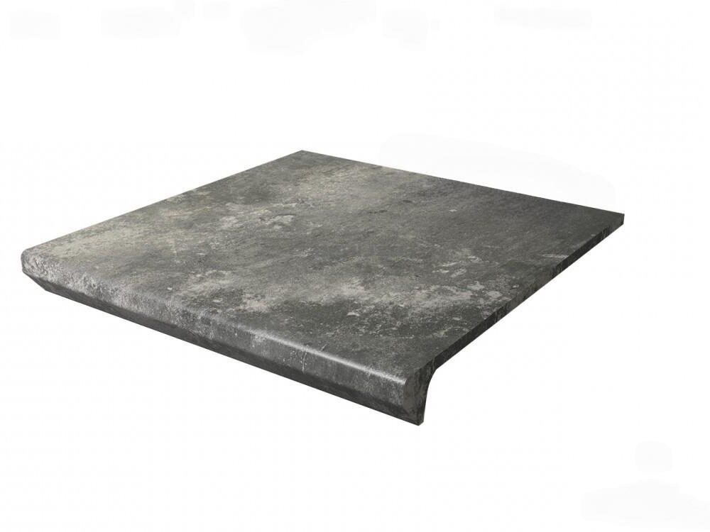 Ступень для крыльца с капиносом Paradyz Arteon Grys 330х300х11 мм