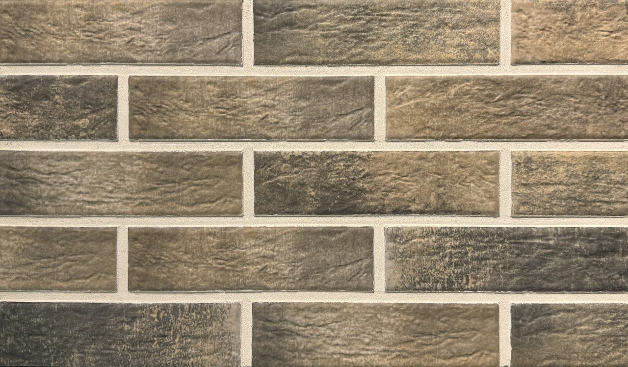 Облицовочная клинкерная плитка Beryoza Ceramica Trevi умбра (Pepper) 245х65х7 мм
