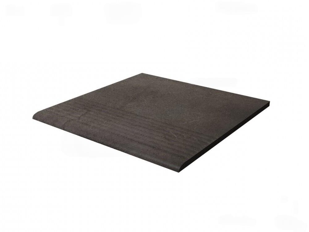 Ступень для крыльца с насечкой Paradyz Taurus Grys 300х300х11 мм