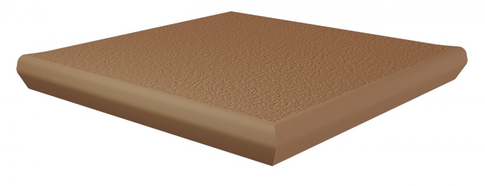 Ступень угловая для крыльца с капиносом Paradyz SUNDOWN Sand 330х330х11 мм