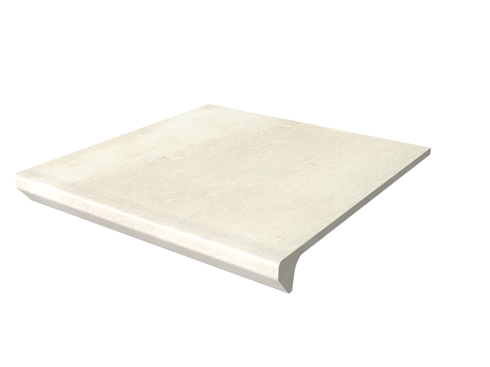 Ступень для крыльца с капиносом Paradyz Scandiano Beige 330х300х11 мм