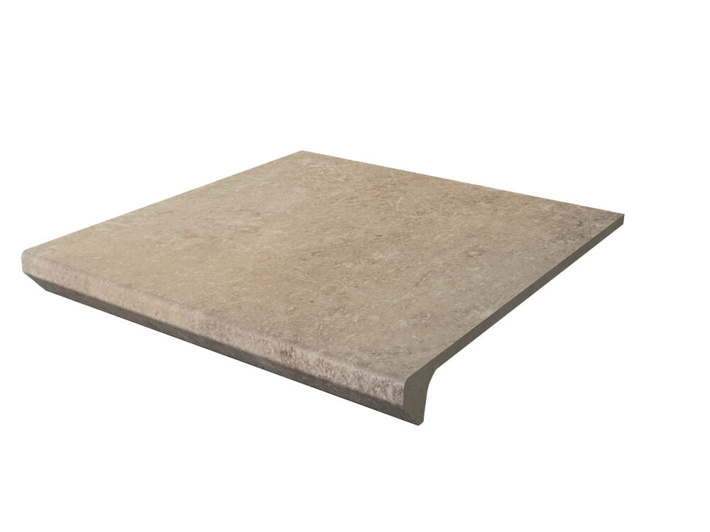 Ступень для крыльца с капиносом Paradyz Scandiano Ochra 330х300х11 мм