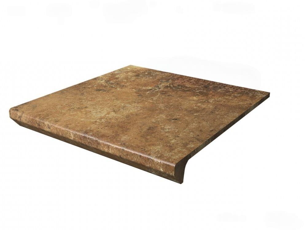 Ступень для крыльца с капиносом Paradyz Arteon Ochra 330х300х11 мм