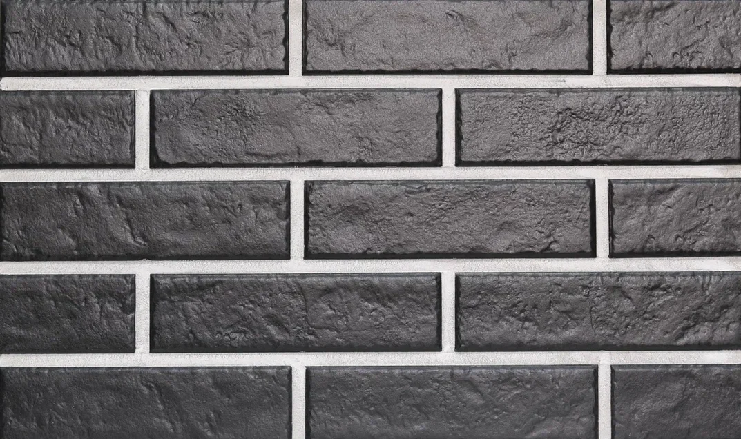 Термопанель рядовая с плиткой Scandiano Nero, Paradyz