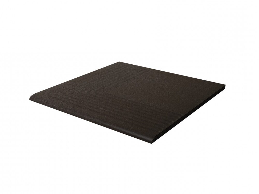 Ступень угловая для крыльца с насечкой Paradyz Natural Brown Duro 300х300х8.5 мм