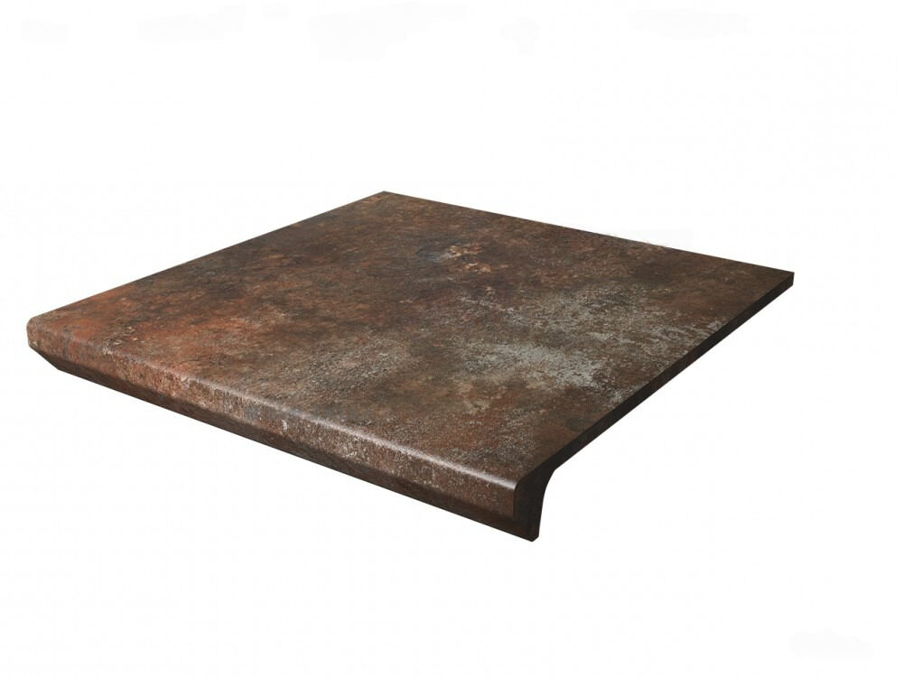 Ступень для крыльца с капиносом Paradyz Arteon Taupe 330х300х11 мм