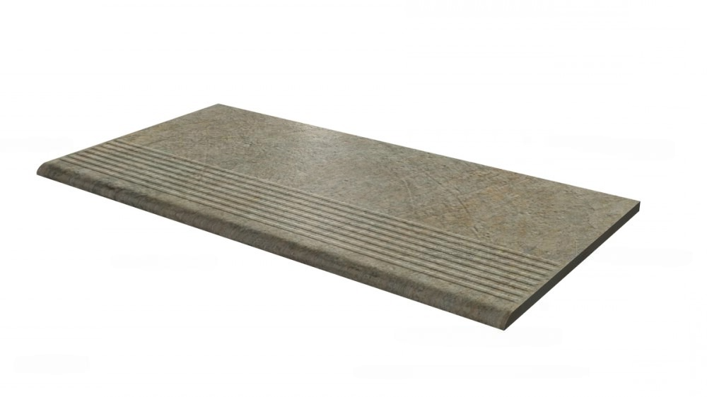 Ступень для крыльца с насечкой Paradyz Eremite Taupe 300х600х8.5 мм