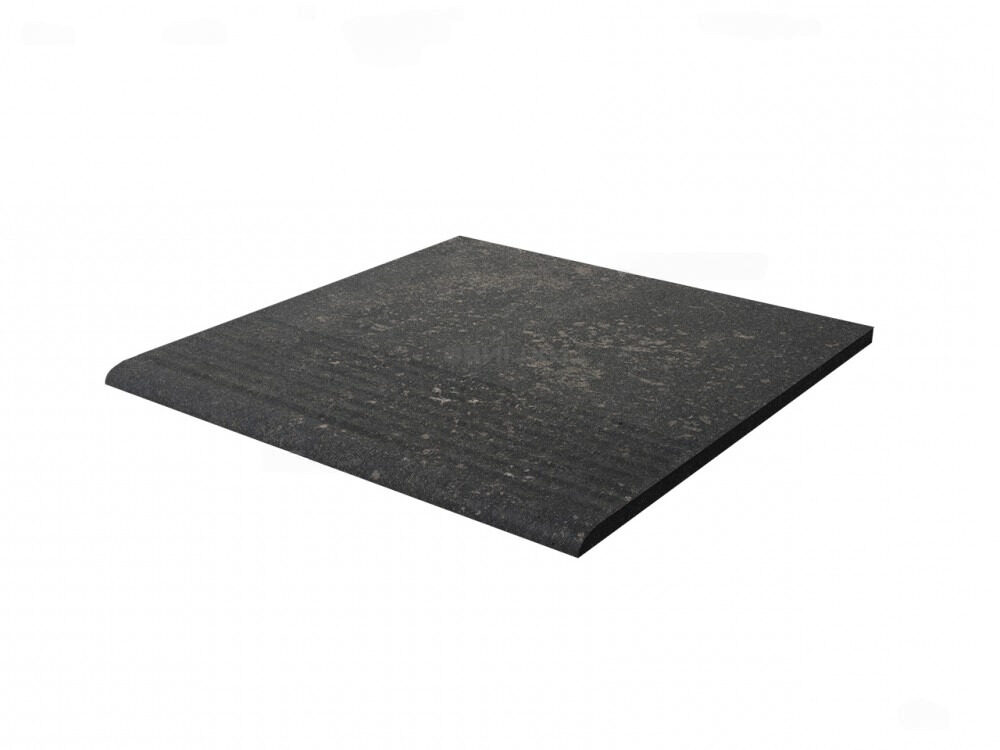 Ступень для крыльца с насечкой Paradyz Viano Antracite 300х300х8.5 мм