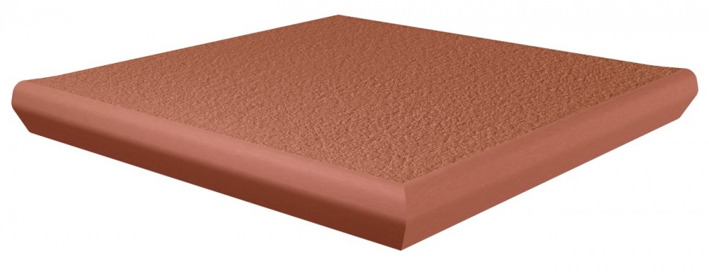 Ступень угловая для крыльца с капиносом Paradyz SUNDOWN Cotto 330х330х11 мм