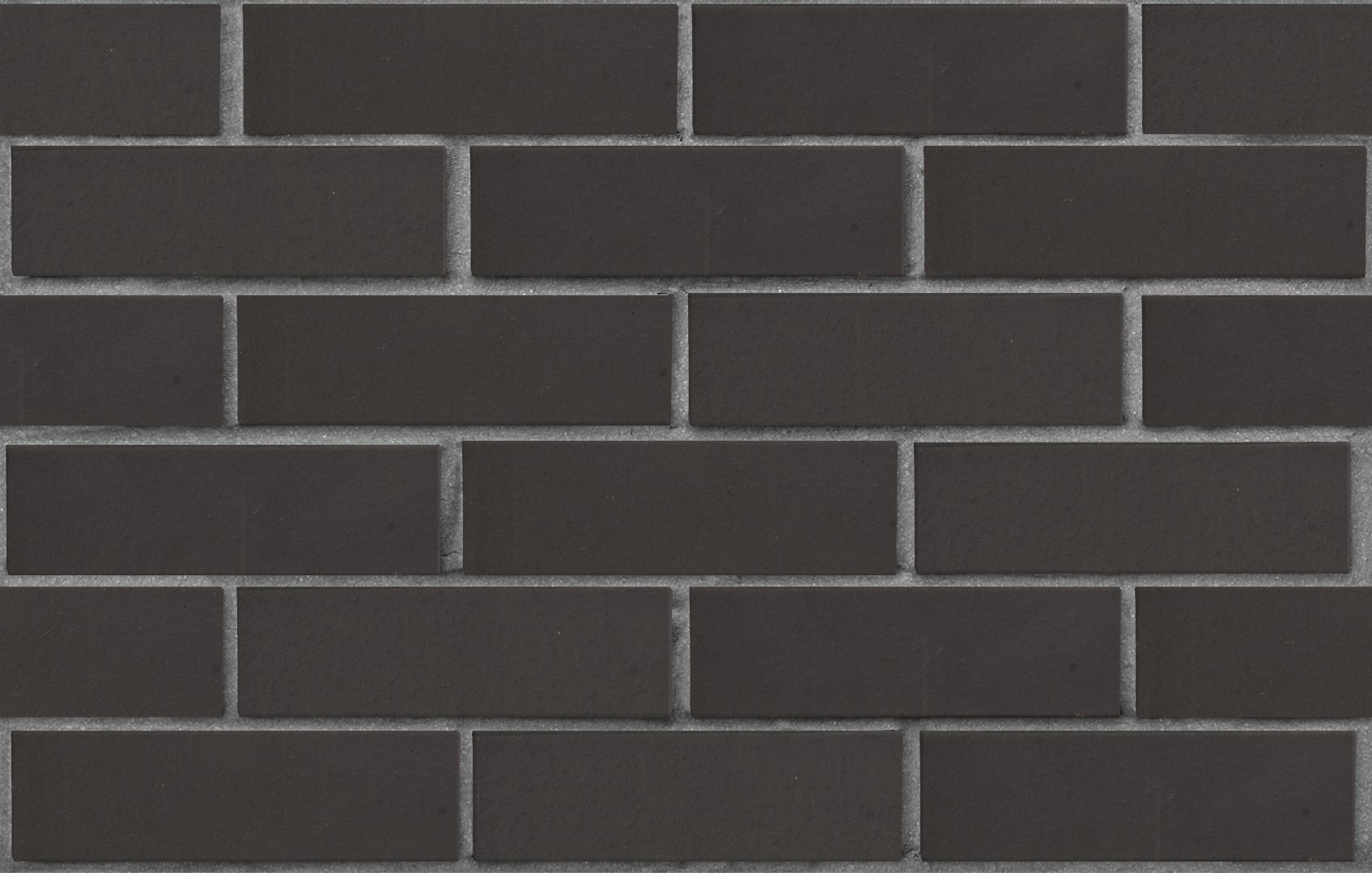 Кирпич лицевой пустотелый графитовый, поверхность гладкий