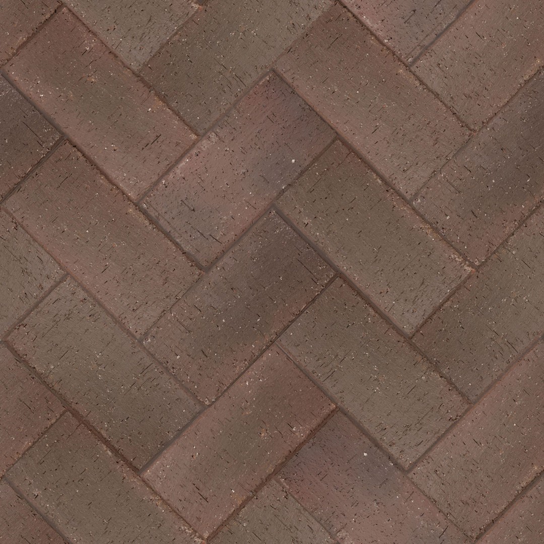 Брусчатка тёмно-красная флэш "Глазго" классик 0,51 NF