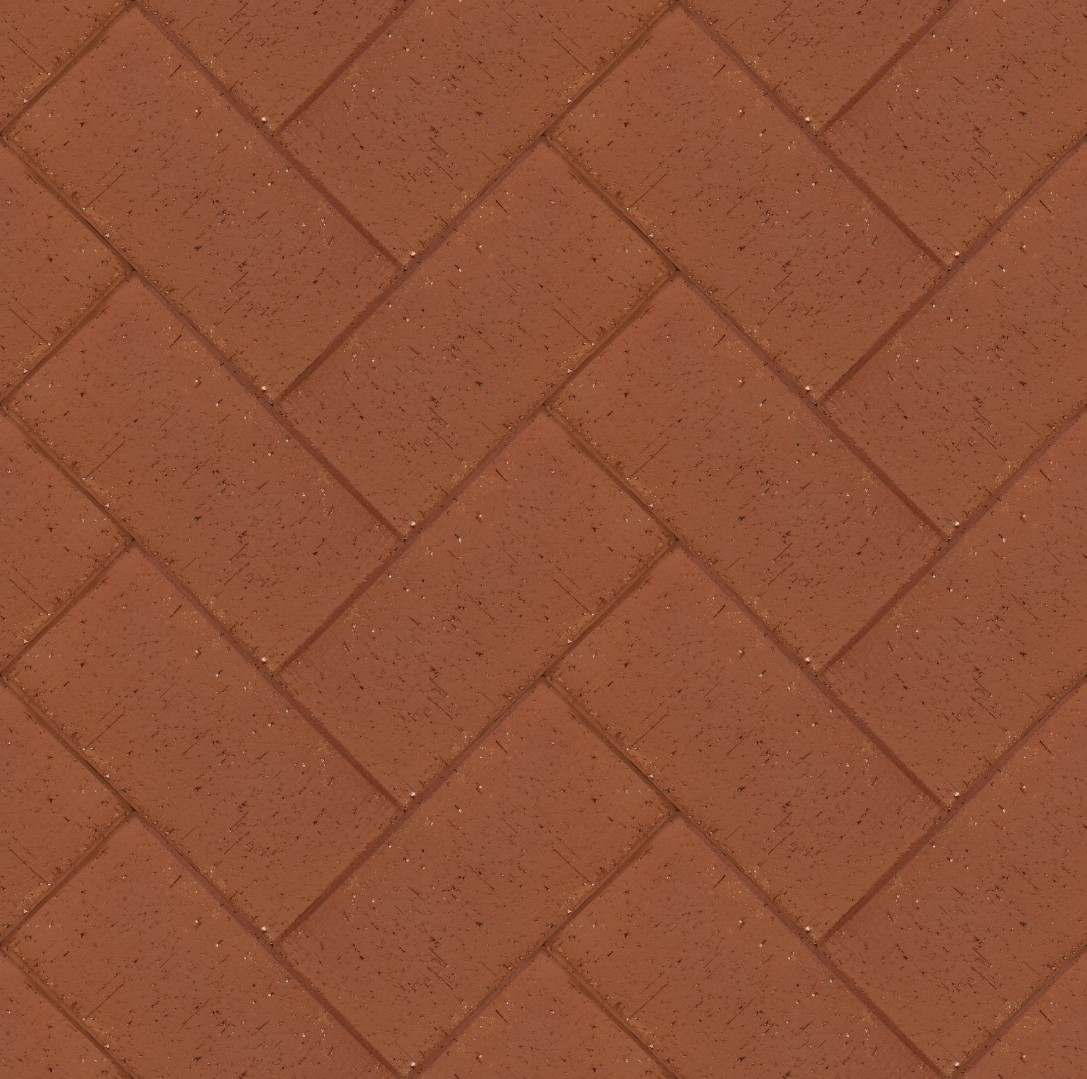 Брусчатка тёмно-красная "Эдинбург" классик 0,51 NF