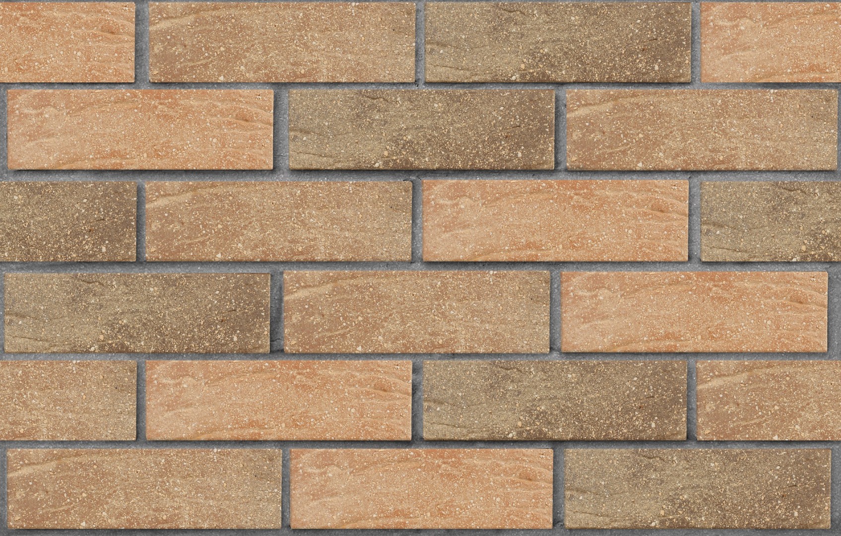 Кирпич лицевой пустотелый красный флэш с пепельной посыпкой, поверхность рустик