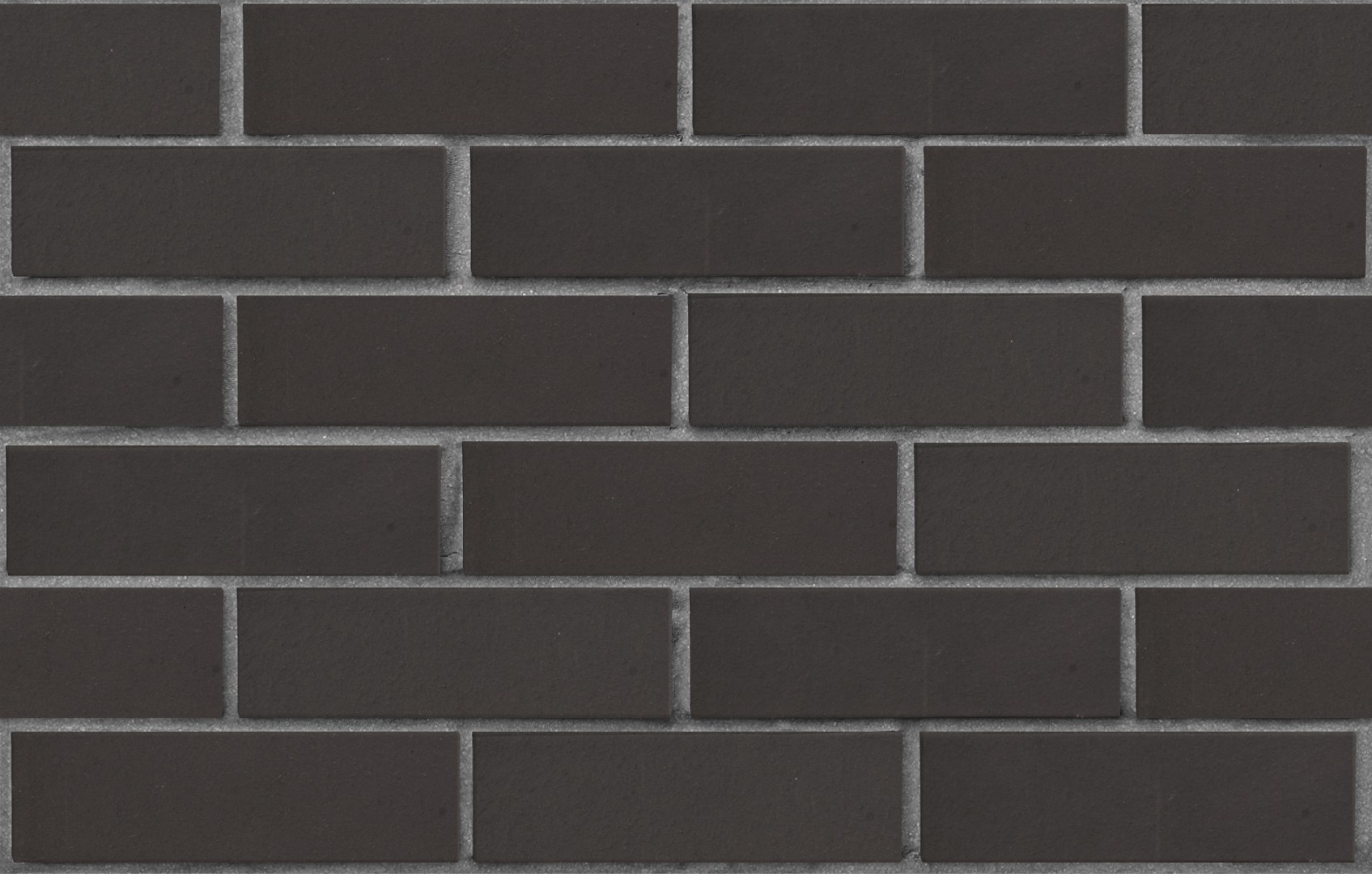 Кирпич лицевой полнотелый графитовый пуст 13%, поверхность гладкая