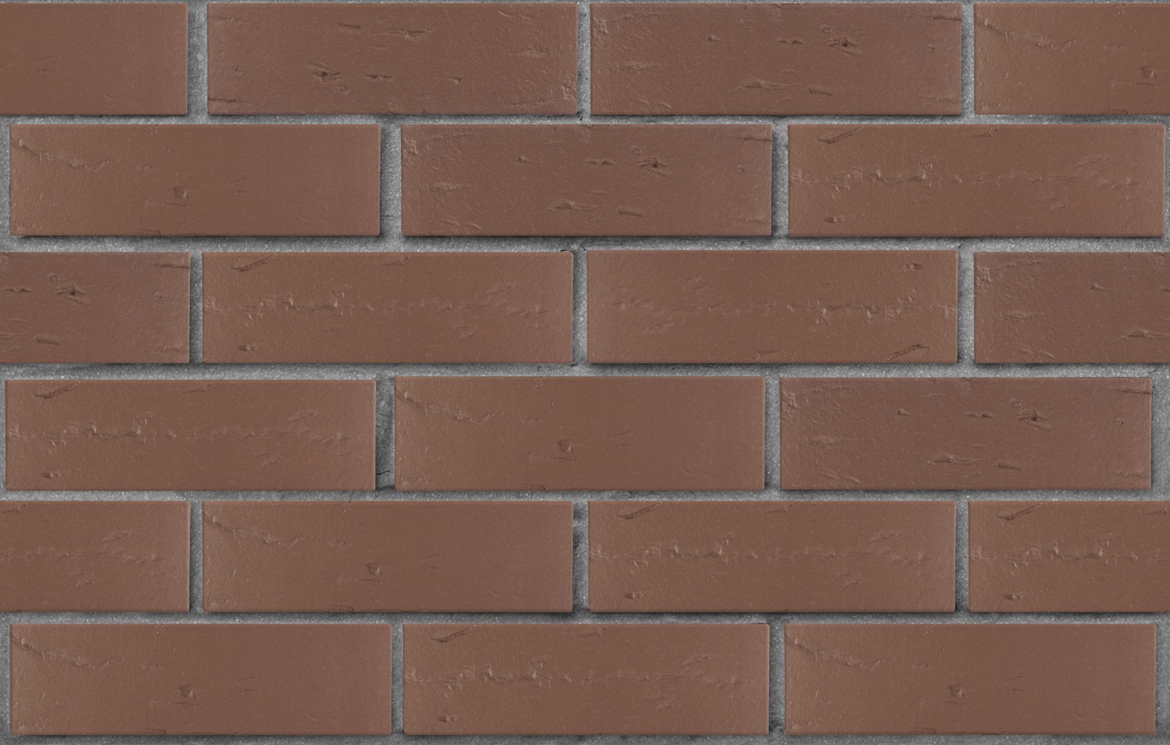 Кирпич лицевой пустотелый тёмно-коричневый, поверхность рустик