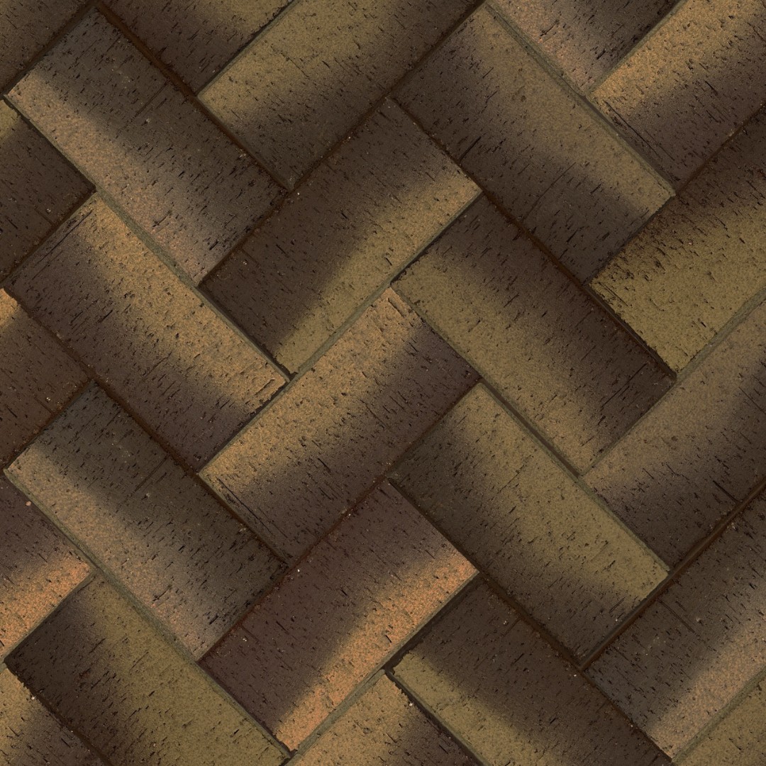 Брусчатка коричневая "Монако" золото классик 0,51 NF