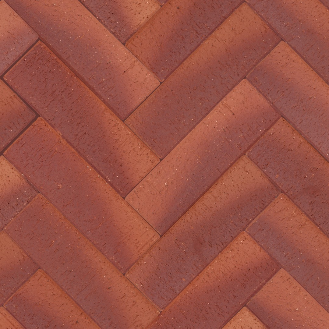 Брусчатка красная "Манчестер" бордо лонг