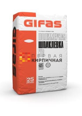 Шпаклевка полимерная GIFAS KR