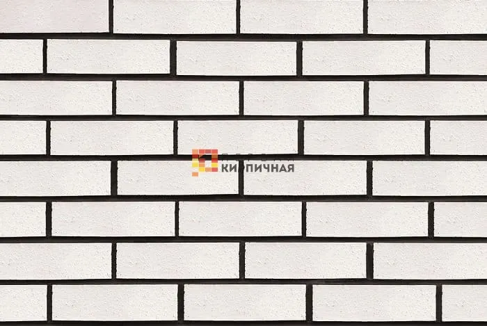 Плитка фасадная Glazed Brick, White SIKLAR