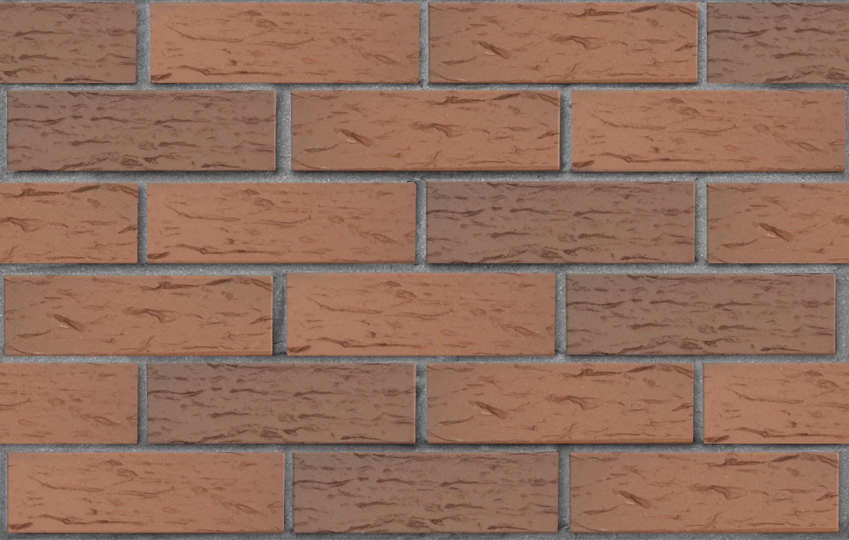 Кирпич лицевой пустотелый светло-коричневый флэш, поверхность рустик